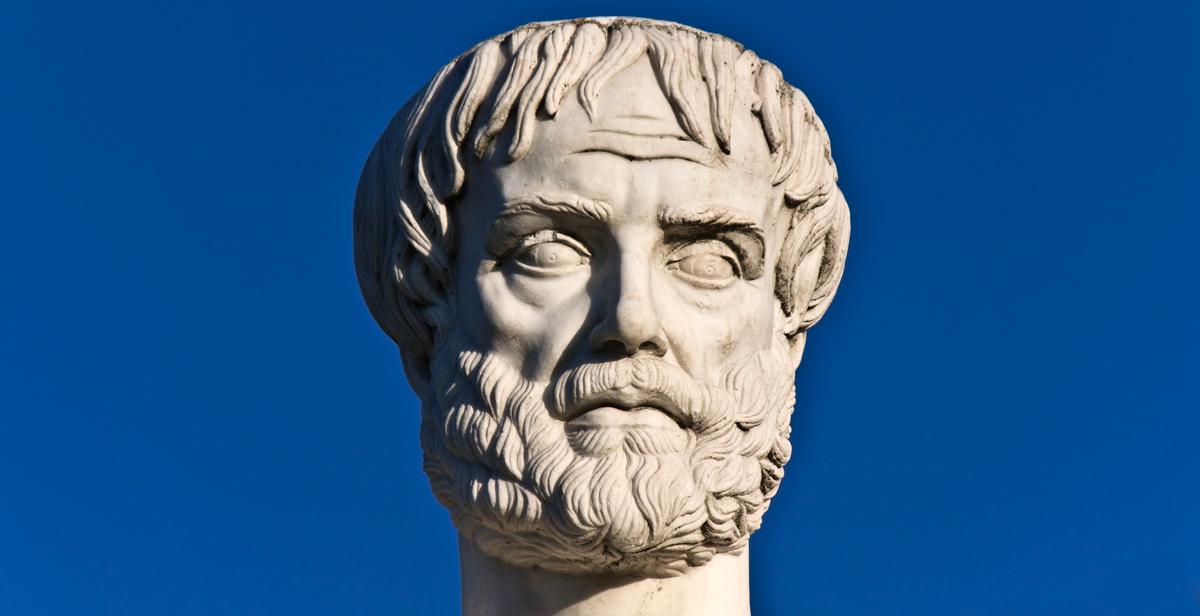 亚里士多德雕像. 